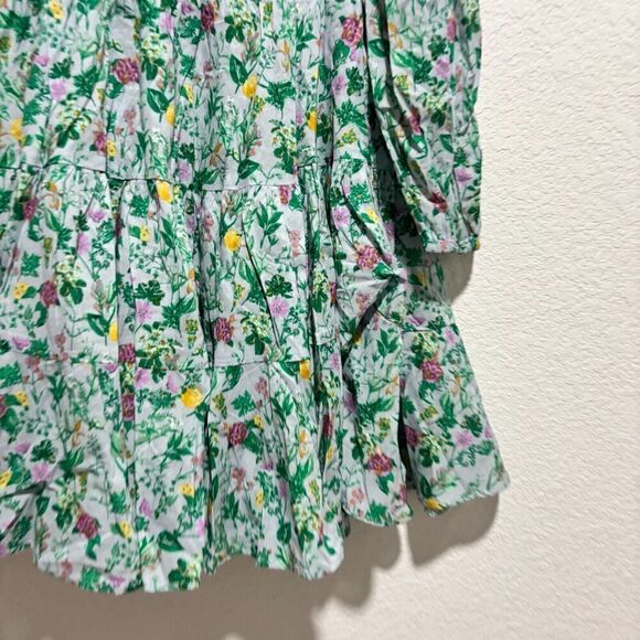 NWT J.Crew Women's Popover Tunic Dress Multicolor Small Winter Garden Floral - Picture 6 of 15